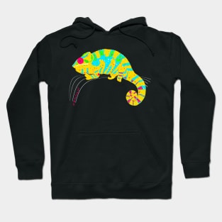 Panther chameleon (Furcifer pardalis) Hoodie